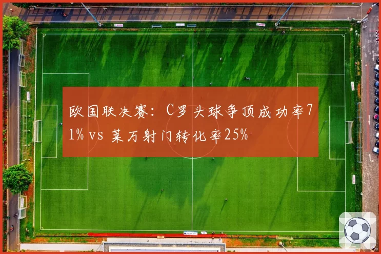欧国联决赛:C罗头球争顶成功率71% vs 莱万射门转化率25%