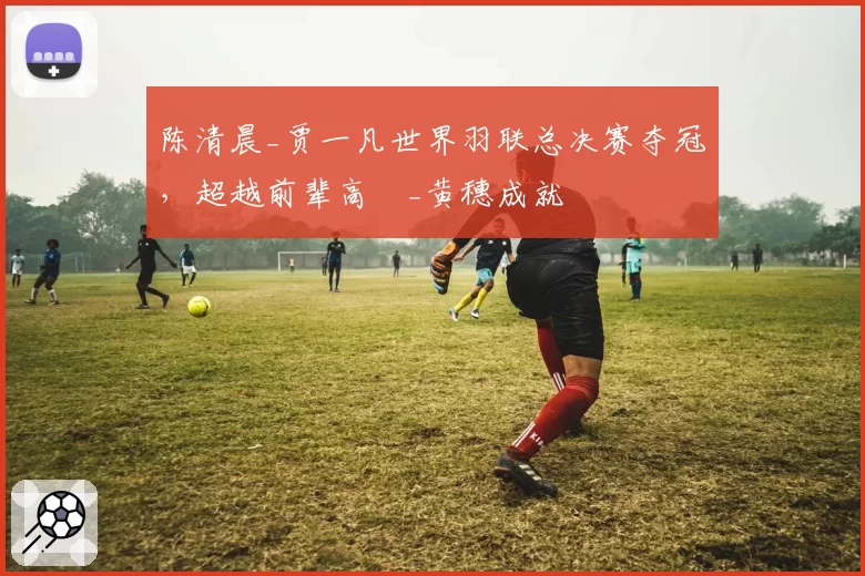 陈清晨_贾一凡世界羽联总决赛夺冠,超越前辈高崚_黄穗成就